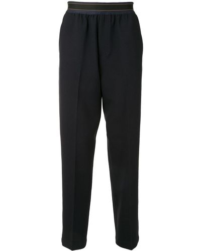 3.1 Phillip Lim Elasticated Waist Tailored Trousers - Blue