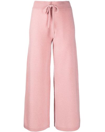 Madeleine Thompson Cygnus Wide-leg Pants - Pink