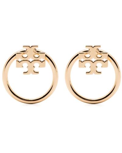 Tory Burch Miller Front-back Earrings - Metallic