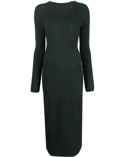 Aeron Lara Ribbed-knit Dress - Black
