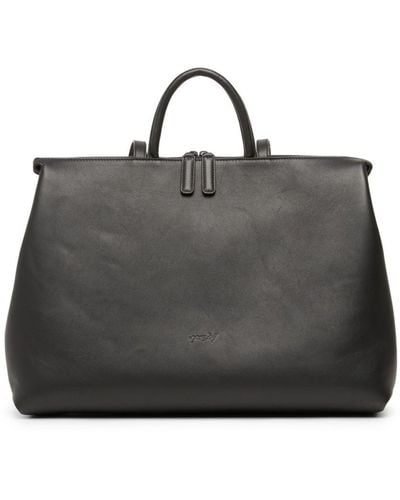Marsèll Orizzontale Leather Shooulder Bag - Black