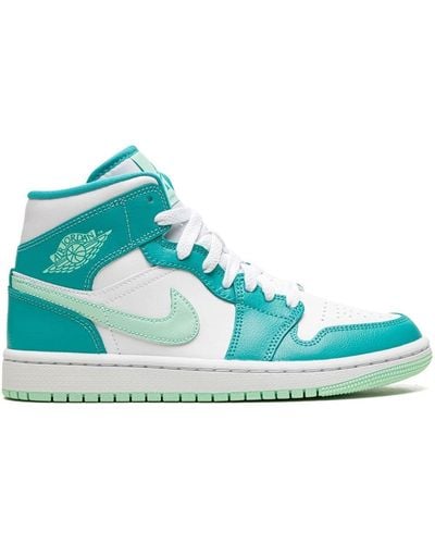 Nike Sneakers Air 1 Mid Washed Teal - Multicolore
