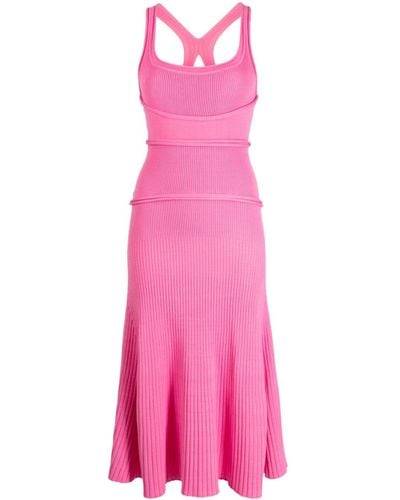 Acler Greenwood Midi Dress - Pink