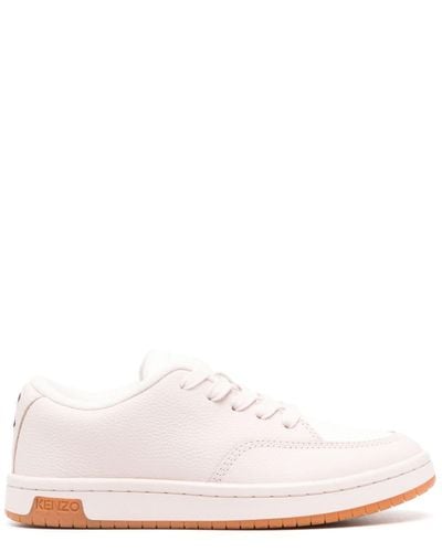 KENZO Dome Leren Sneakers - Roze