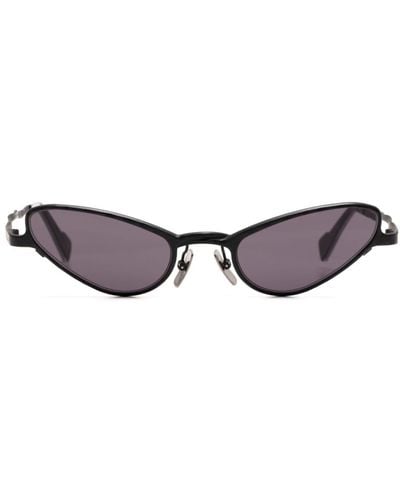 Kuboraum Gafas de sol Z22 con montura cat eye - Negro