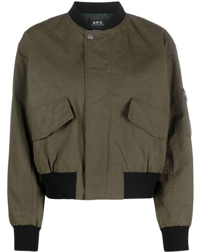 Apc bomber jacket womens sale