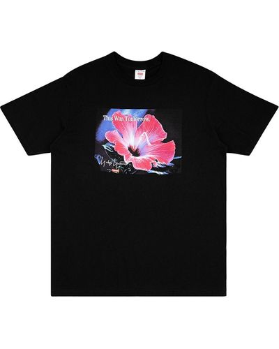 Supreme Camiseta This Was Tomorrow de x Yohji Yamamoto - Negro