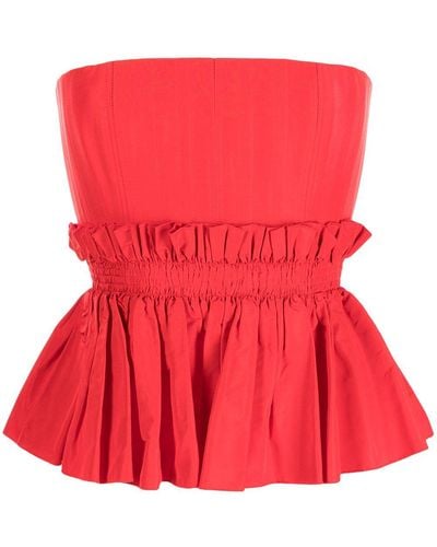 Alex Perry Strapless Bustier - Rood
