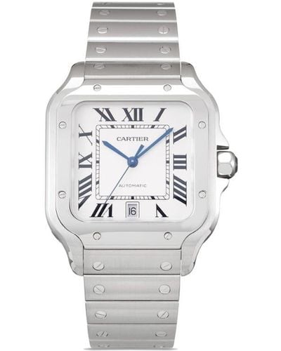 Cartier Reloj Santos de 39mm 2023 sin uso - Blanco