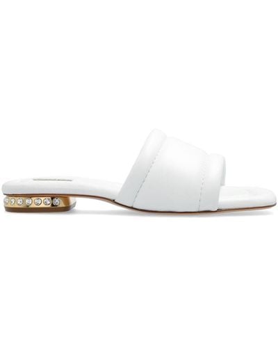 Casadei Mules Galaxy en cuir - Blanc