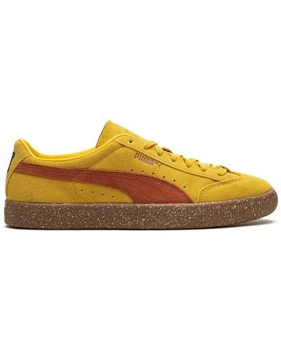 PUMA X P.a.m Suede Vtg Trainers - Yellow