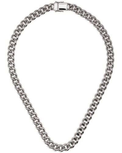 Tom Wood Lou Sterling Silver Necklace - Metallic