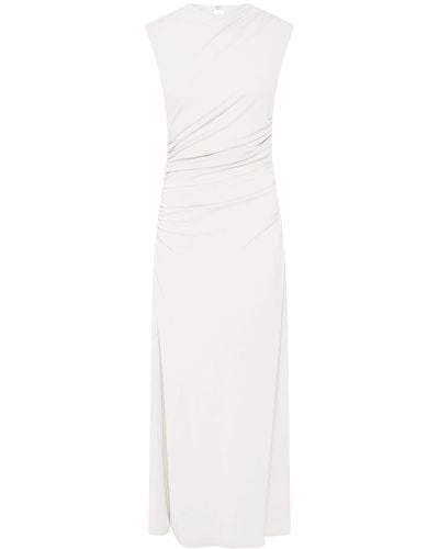 Anna Quan Juniper A-line jersey maxi dress - Blanco