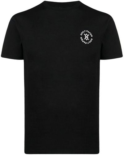 Daily Paper Logo-print T-shirt - Black