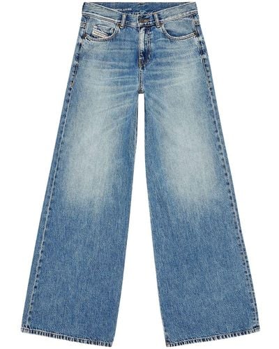 DIESEL 1978 Flared Jeans - Blauw