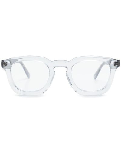 Moncler Brille mit eckigem Gestell - Mehrfarbig