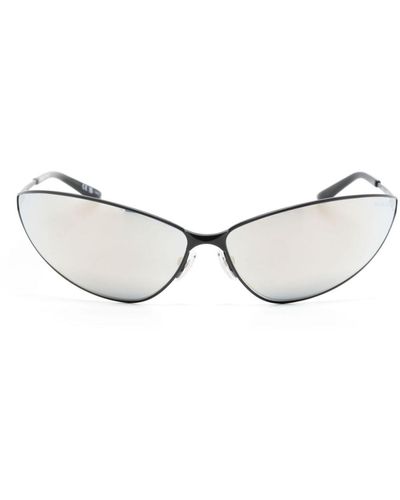 Balenciaga Oversize-frame Sunglasses - Natural