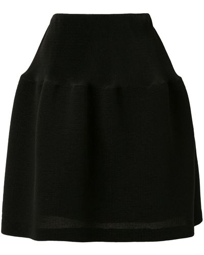 Goen.J A-line Mini Skirt - Black