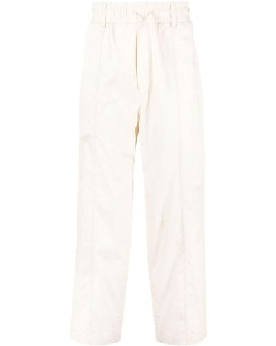 Emporio Armani Pantalones de chándal con cordones - Blanco