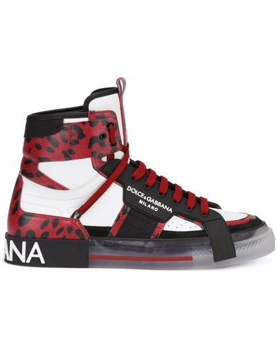 D&g high top trainers Clearance