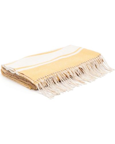 Fendi Monogram-print Beach Towel - Natural