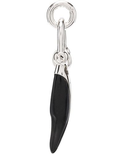 Parts Of 4 Bear Tooth Replica Keychain - White
