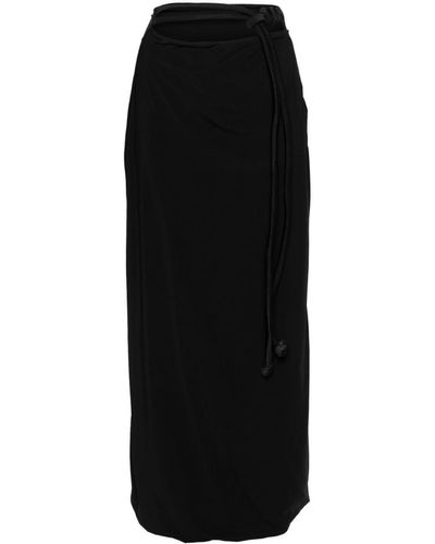 Maygel Coronel Sinara Long Skirt - Black