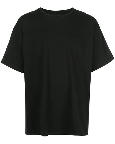 John Elliott T-Shirt im Oversized-Look - Schwarz