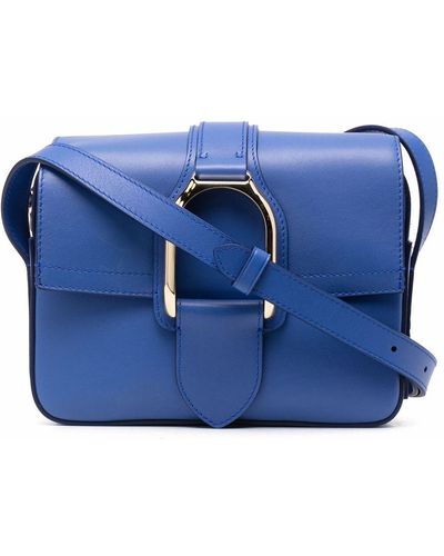 Ralph Lauren Collection Welington Crossbody Bag - Blue