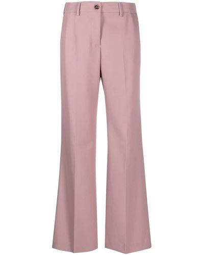 Golden Goose Pantalones rectos con pinzas - Rosa