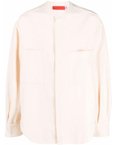 Eckhaus Latta Snap Button Down Shirt - Multicolour