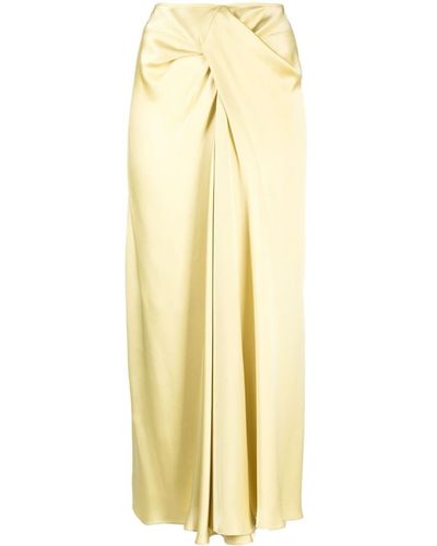 Stella McCartney Wrap Asymmetric Skirt - Yellow