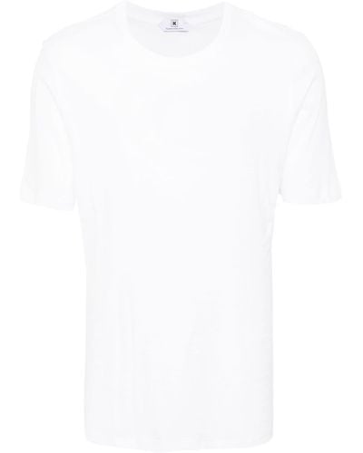 KIRED Crew-neck Cotton T-shirt - White