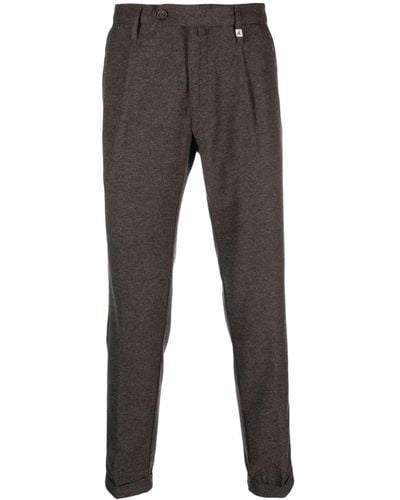 Myths Tapered Tailored Trousers - Grey