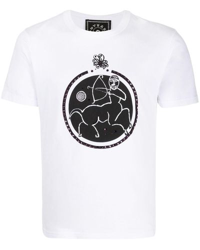 10 Corso Como Sagittarius Print T-shirt - White