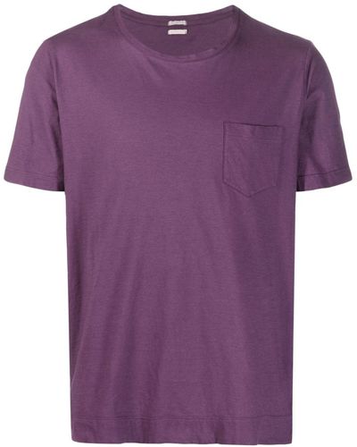 Massimo Alba Jersey Cotton T-shirt - Purple
