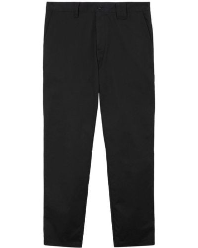 Burberry Pantalones rectos - Negro