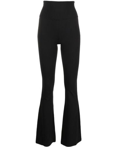 lululemon athletica Groove Super-high-rise Flared Pants Nulu Regular - Colour Black - Size 18