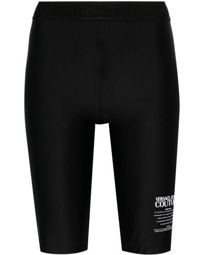 Versace Jeans Couture Culottes de ciclismo Warrant - Negro