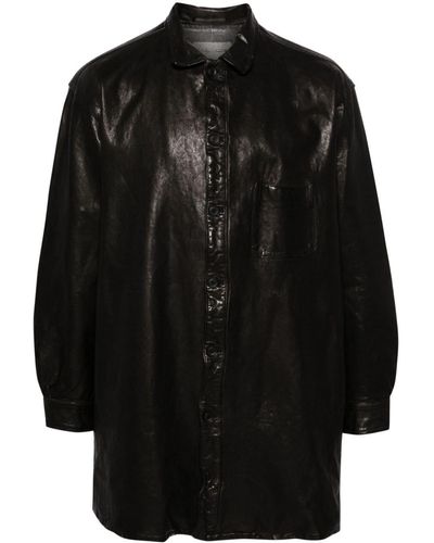 Yohji Yamamoto Cappotto monopetto - Nero