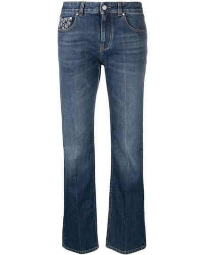Stella McCartney Jeans mit geradem Bein - Blau