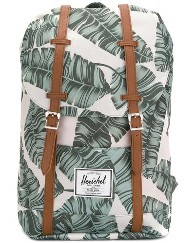 Herschel Supply Co. Tropical Print Backpack - Green