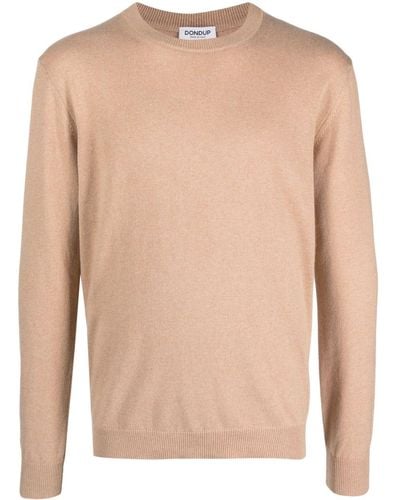 Dondup Fine-knit Long-sleeve Sweater - Natural