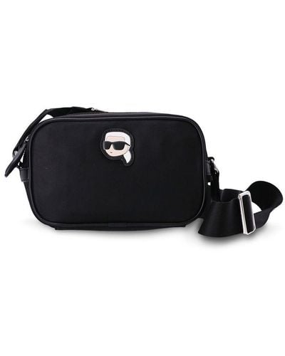 Karl Lagerfeld Ikonik カメラバッグ - ブラック