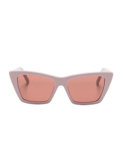 Saint Laurent Sl 276 Mica Cat-eye Sunglasses - Pink