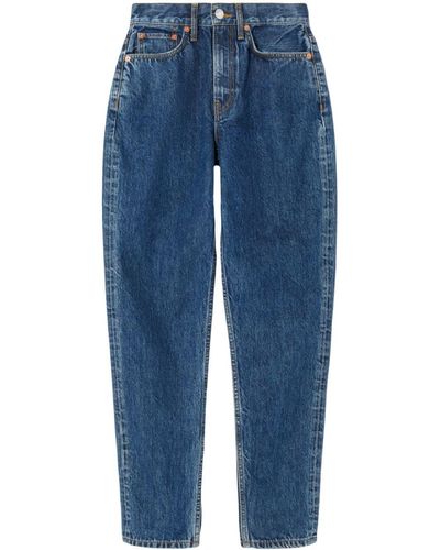 RE/DONE High Waist Jeans - Blauw