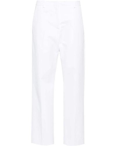 Valentino Garavani Mid-rise Tailored Trousers - White