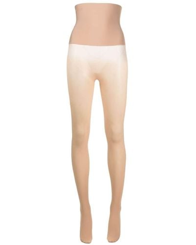 Wolford Collants Fatal à taille haute - Blanc
