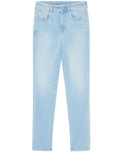 DIESEL Slandy Skinny-cut Jeans - Blue