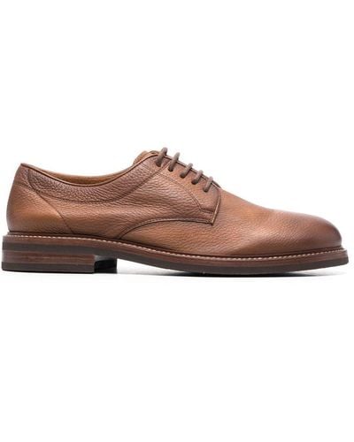 Brunello Cucinelli Lace-up Derby Shoes - Brown